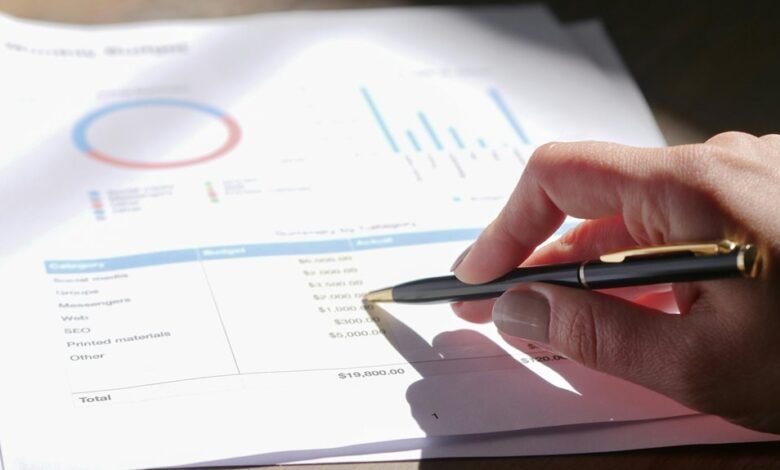 financial analysis of entities