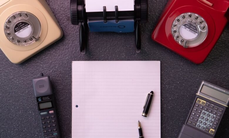 network address and phone numbers